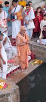 Yamuna Arati by HH Swamiji (20 March 2025)
